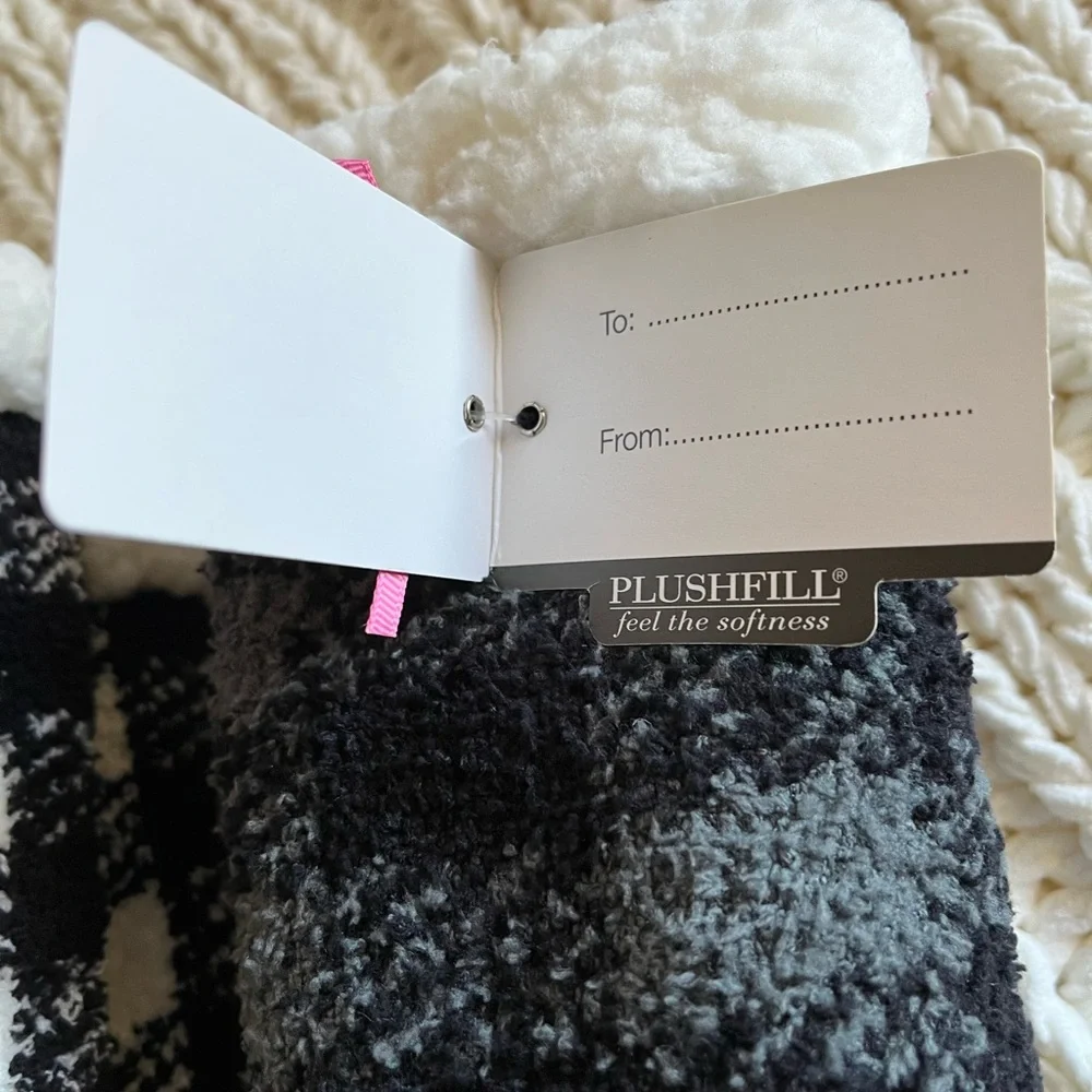 CUDDL DUDS SHERPA LINED LOUNGE SOCKS 2 PAIRS NWT - Picture 5 of 7